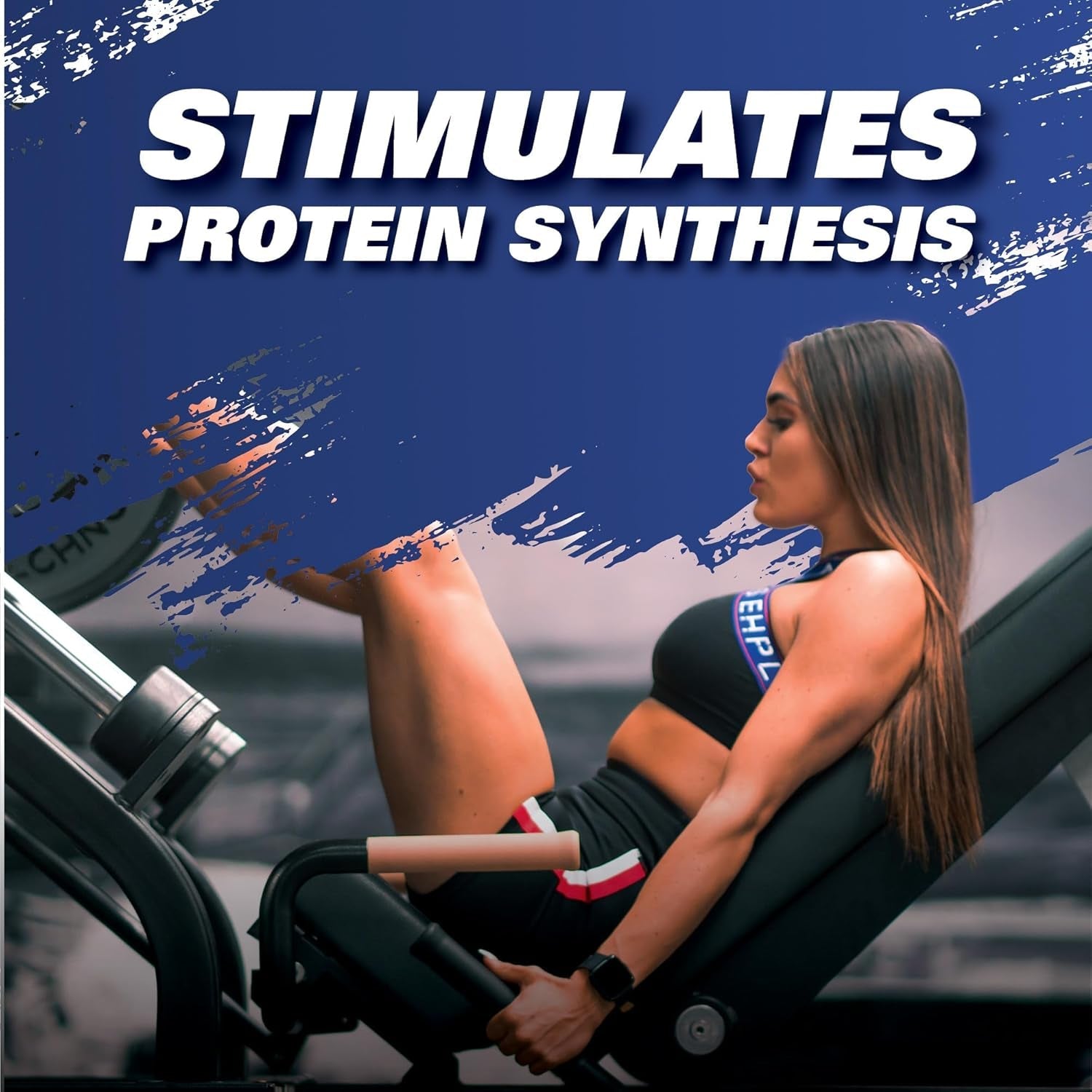 EHPLABS - L Glutamine Powder Amino Acids - L-Glutamine Supplement for Gut Health (500G) - 100 Servings