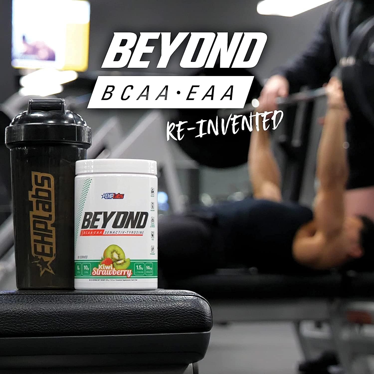 EHPLABS - Beyond BCAA + EAA - Essential Amino Acids 10G - Peach Candy Rings