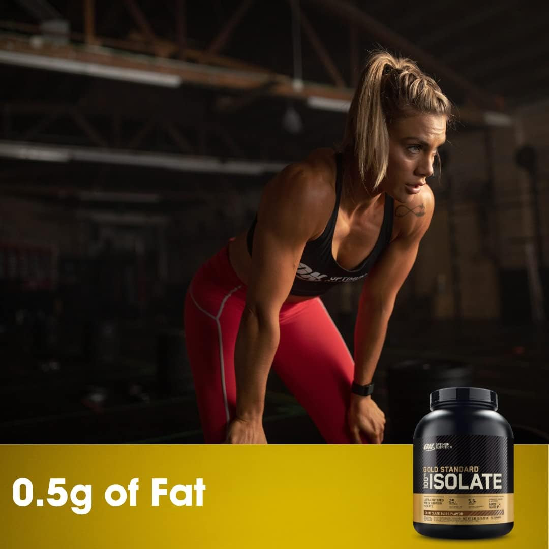 OPTIMUM NUTRITION Gold Standard - 100% Isolate Protein Powder - Chocolate Flavour - 2.36Kg