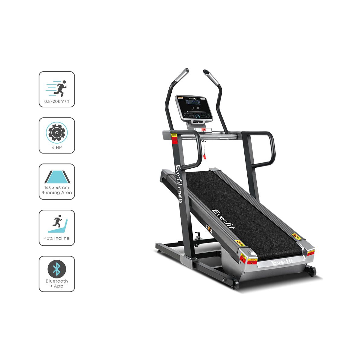 Everfit Treadmill Electric Incline Trainer Professional Home Gym Fitness Machine