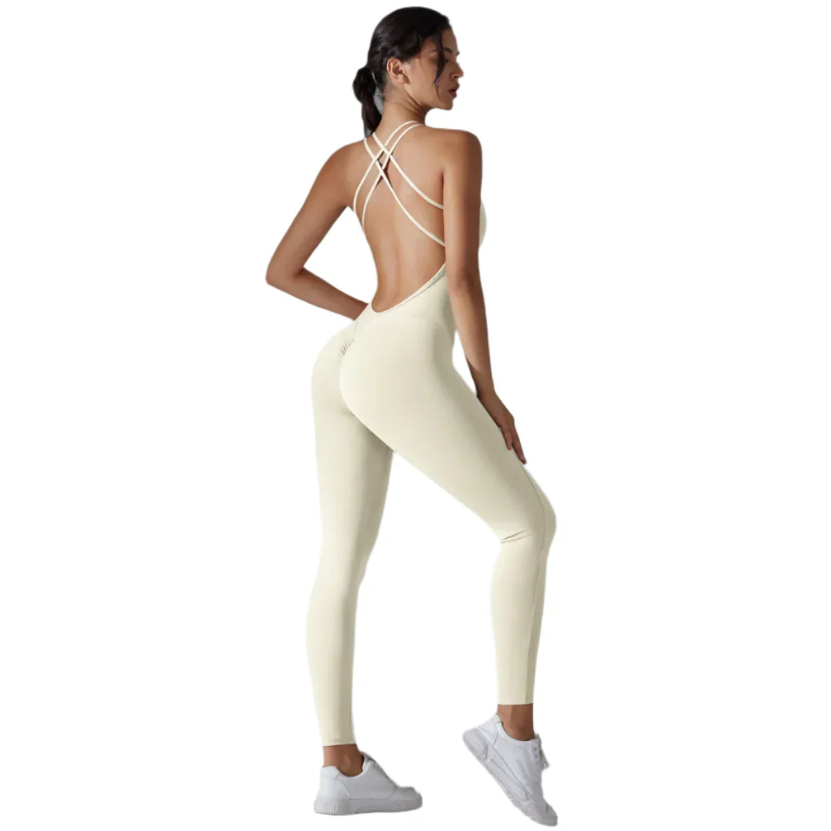 Celeste Luxe Backless Bodycon Jumpsuit