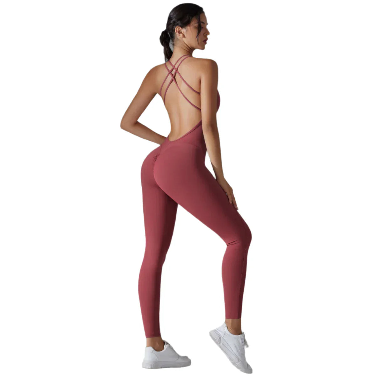 Celeste Luxe Backless Bodycon Jumpsuit