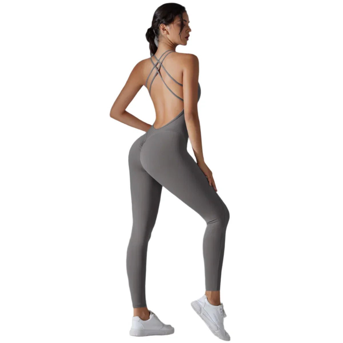 Celeste Luxe Backless Bodycon Jumpsuit