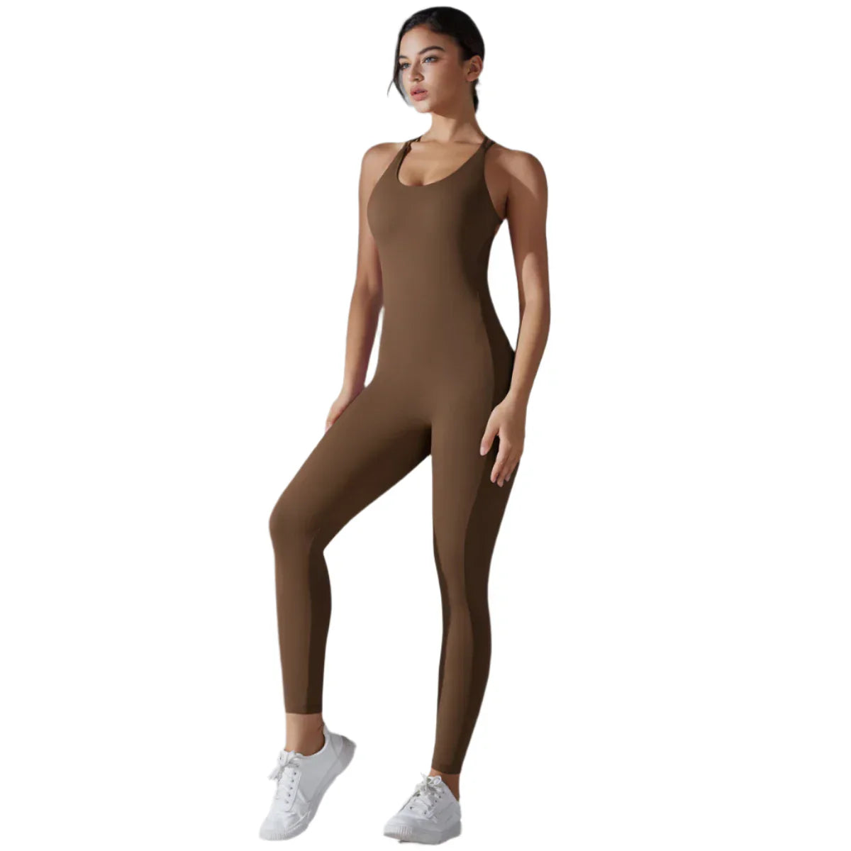 Celeste Luxe Backless Bodycon Jumpsuit