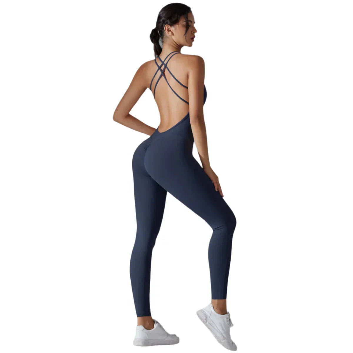 Celeste Luxe Backless Bodycon Jumpsuit