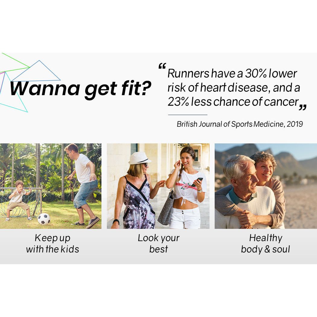 PROFLEX Electric Treadmill Auto Incline Foldable Run Machine 480MM Belt Home Gym Fitness Large