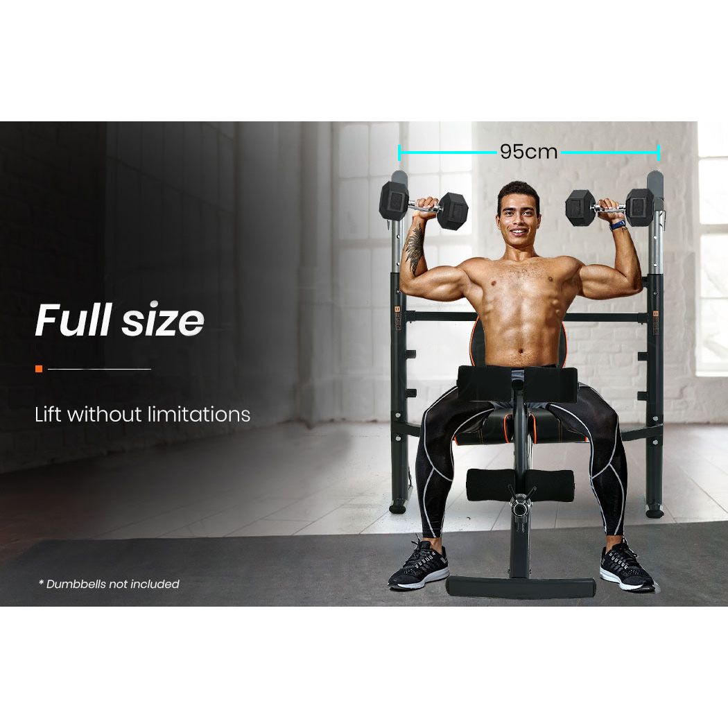 PROFLEX Weight Bench Workout Gym Press Adjustable Home Lifting Fitness Incline