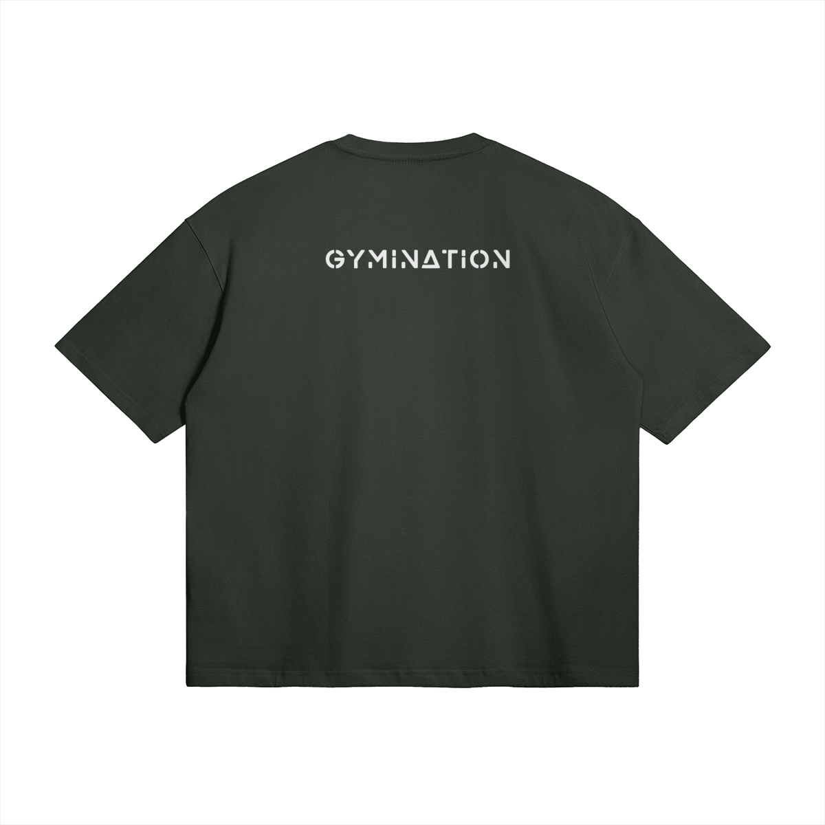 Muscles Transformation Boxy Oversized T-shirt | Back Print