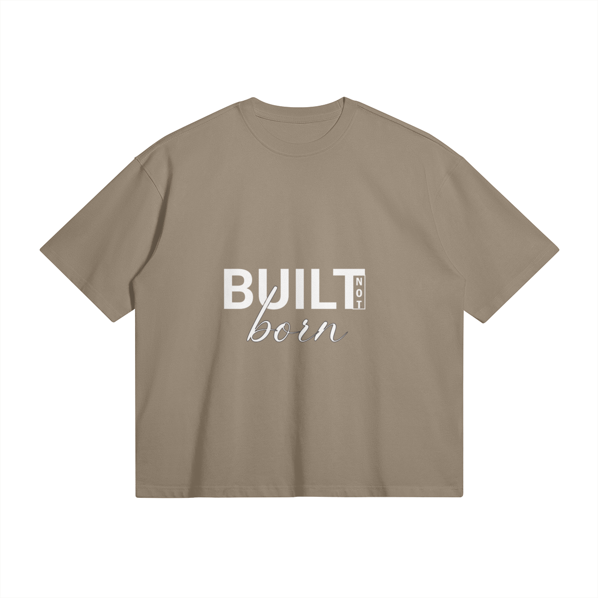 Built Not Born Boxy Oversized T-shirt