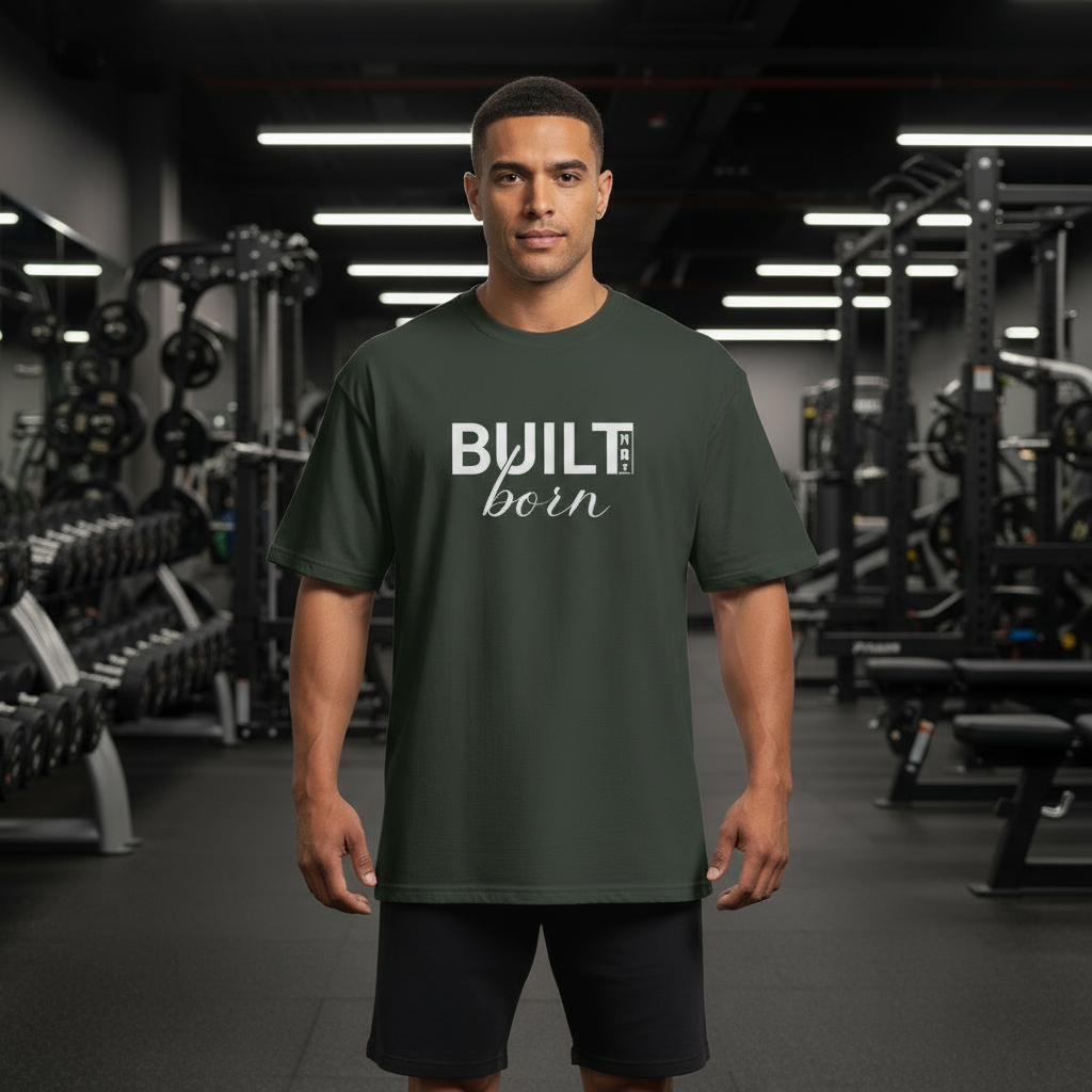 Built Not Born Boxy Oversized T-shirt