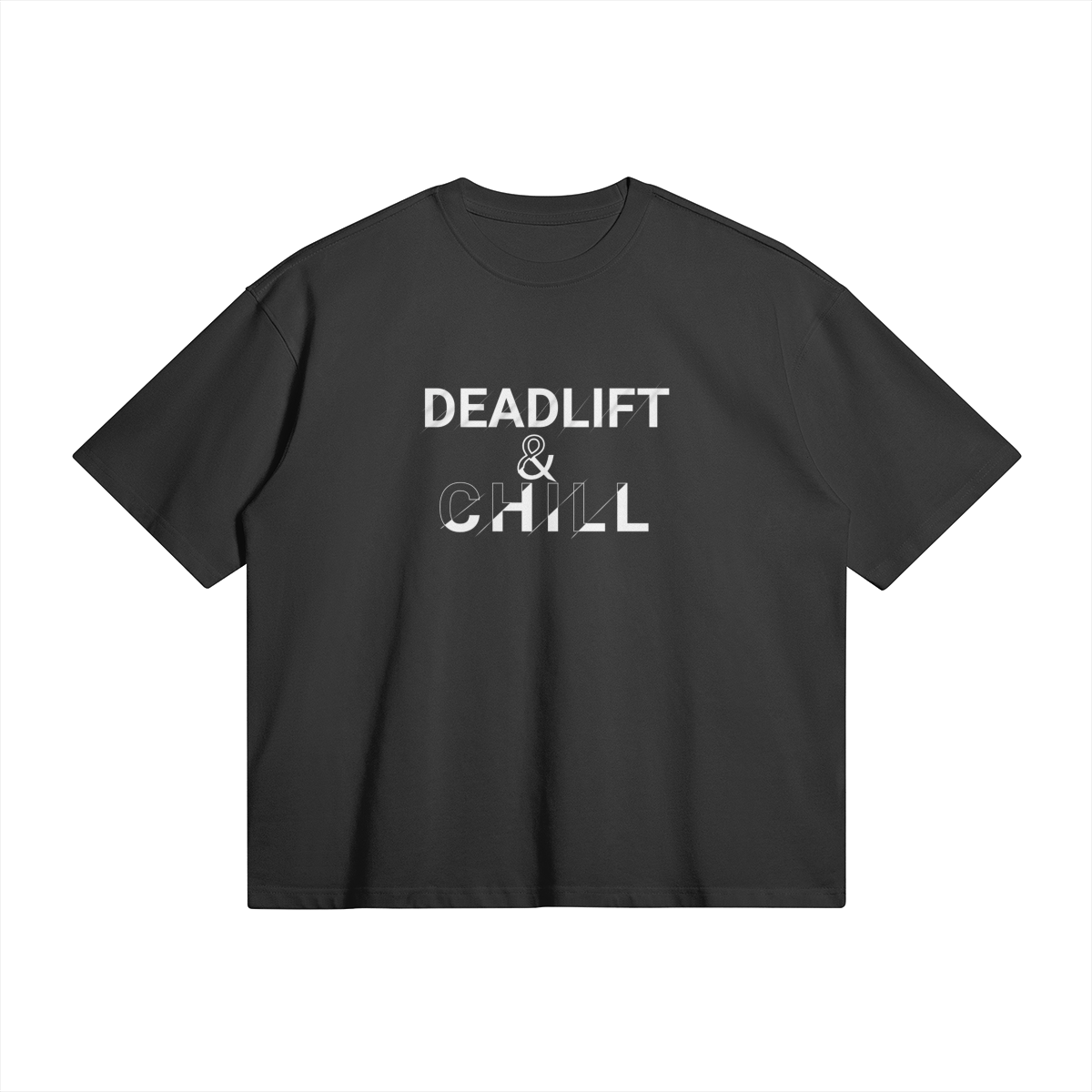 Deadlift & Chill Boxy Oversized T-shirt