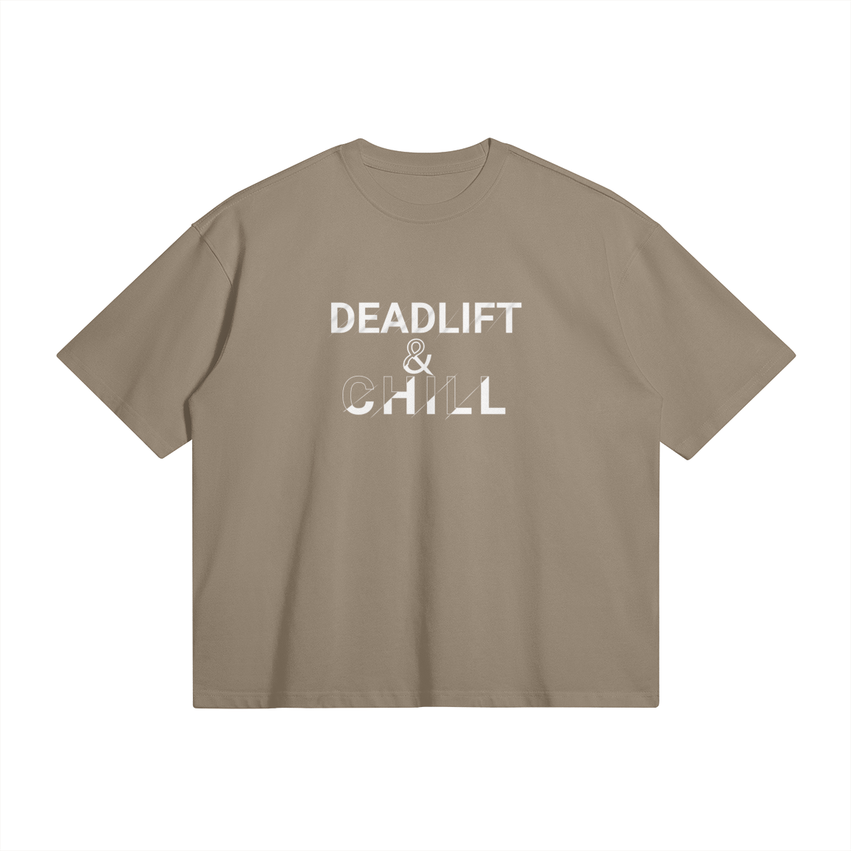 Deadlift & Chill Boxy Oversized T-shirt