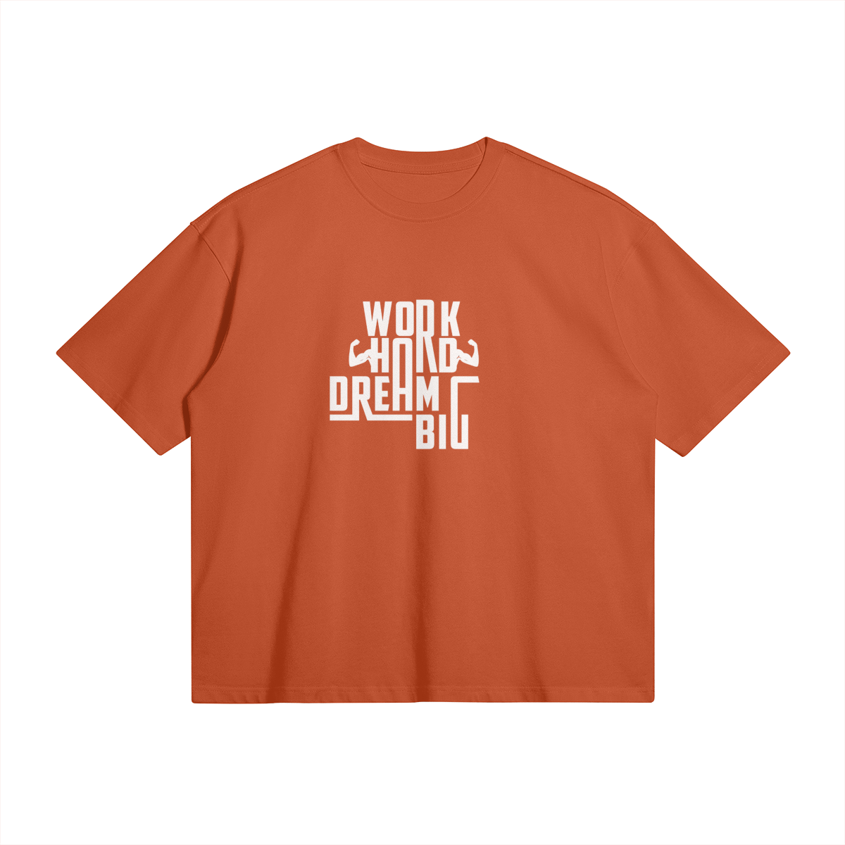 Work Hard Dream Big Boxy Oversized T-shirt