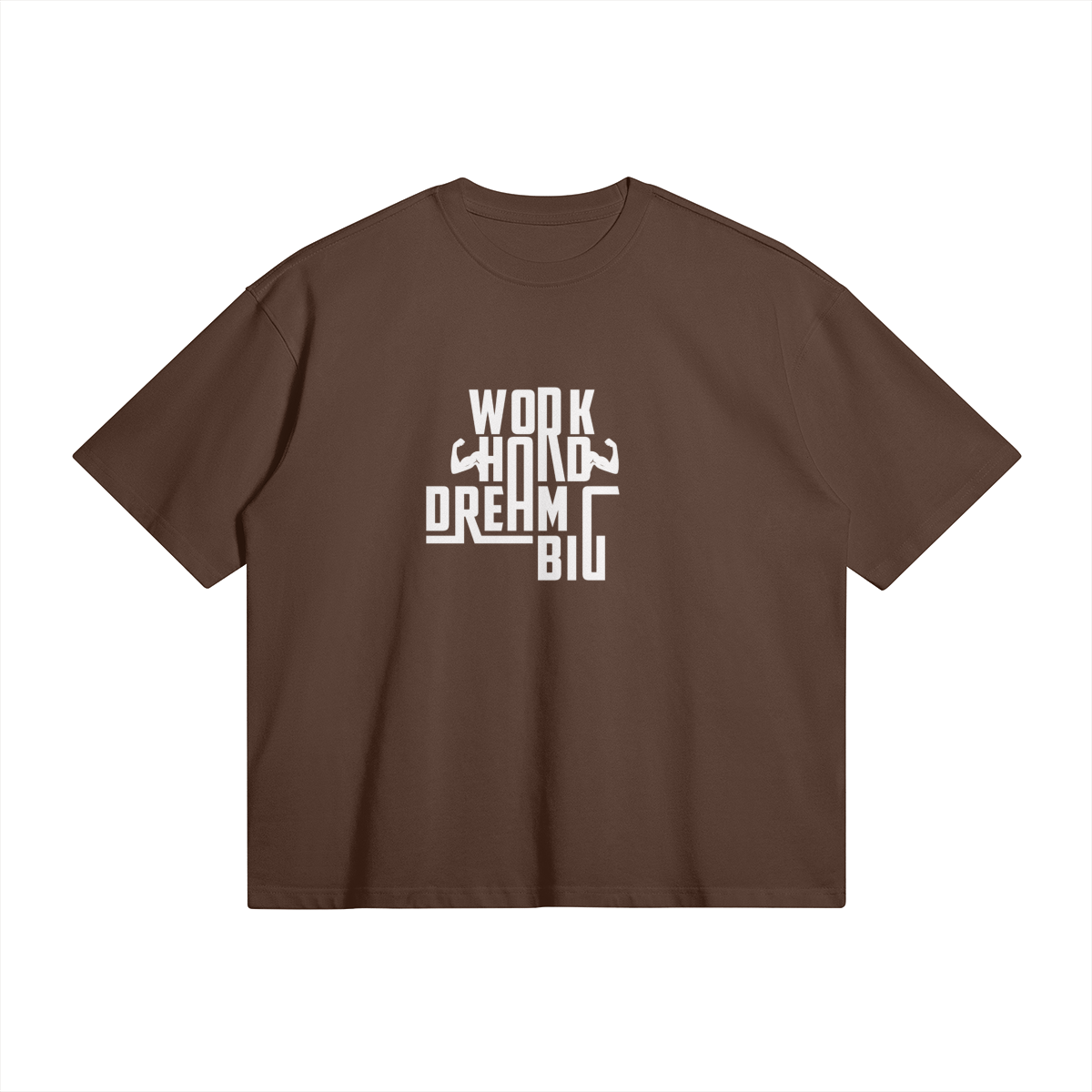 Work Hard Dream Big Boxy Oversized T-shirt