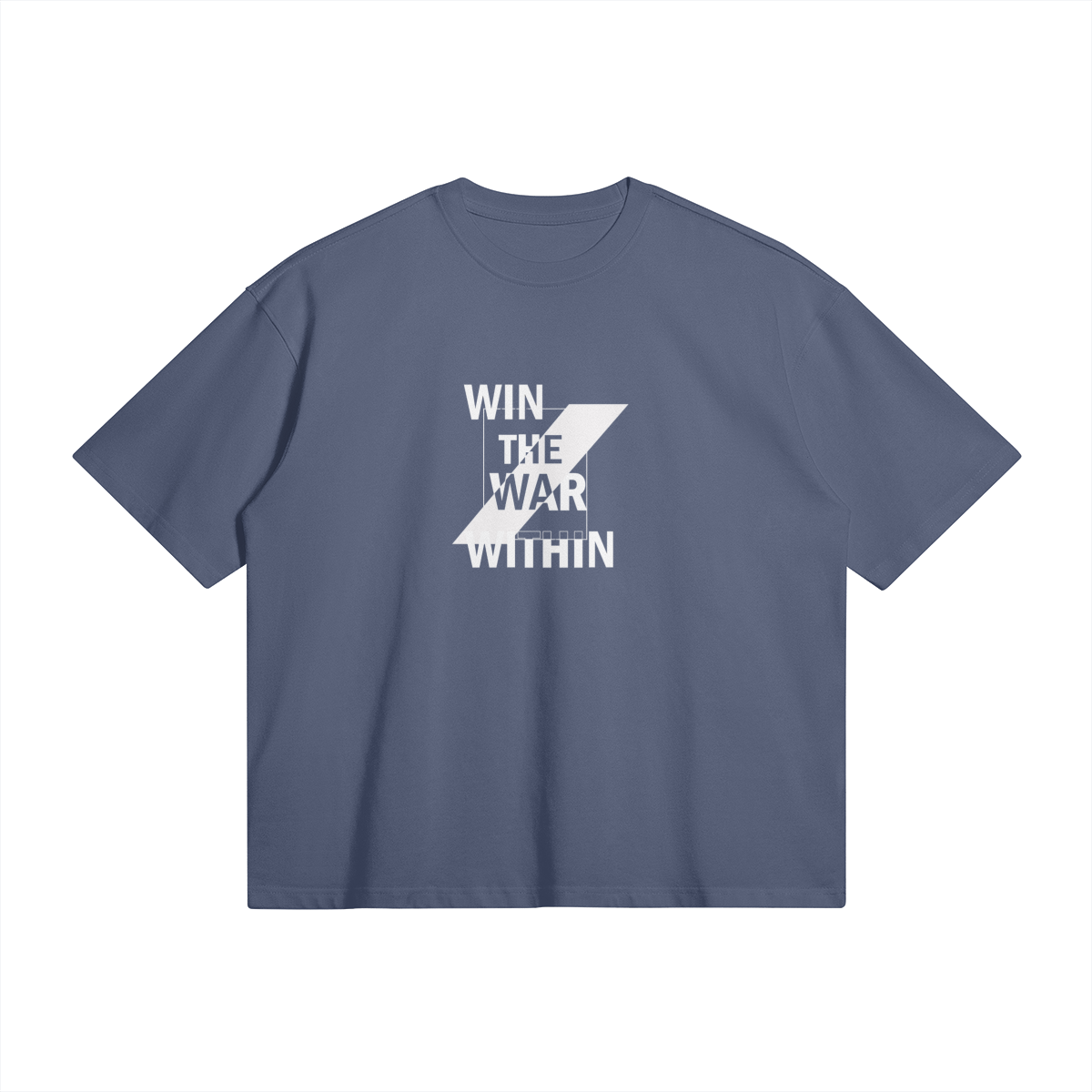 Win The War Within Boxy Oversized T-shirt