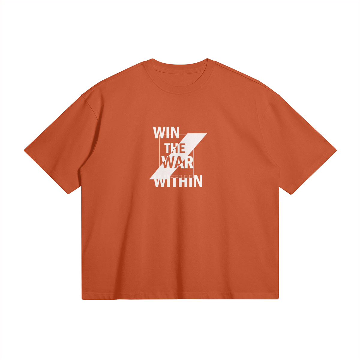 Win The War Within Boxy Oversized T-shirt