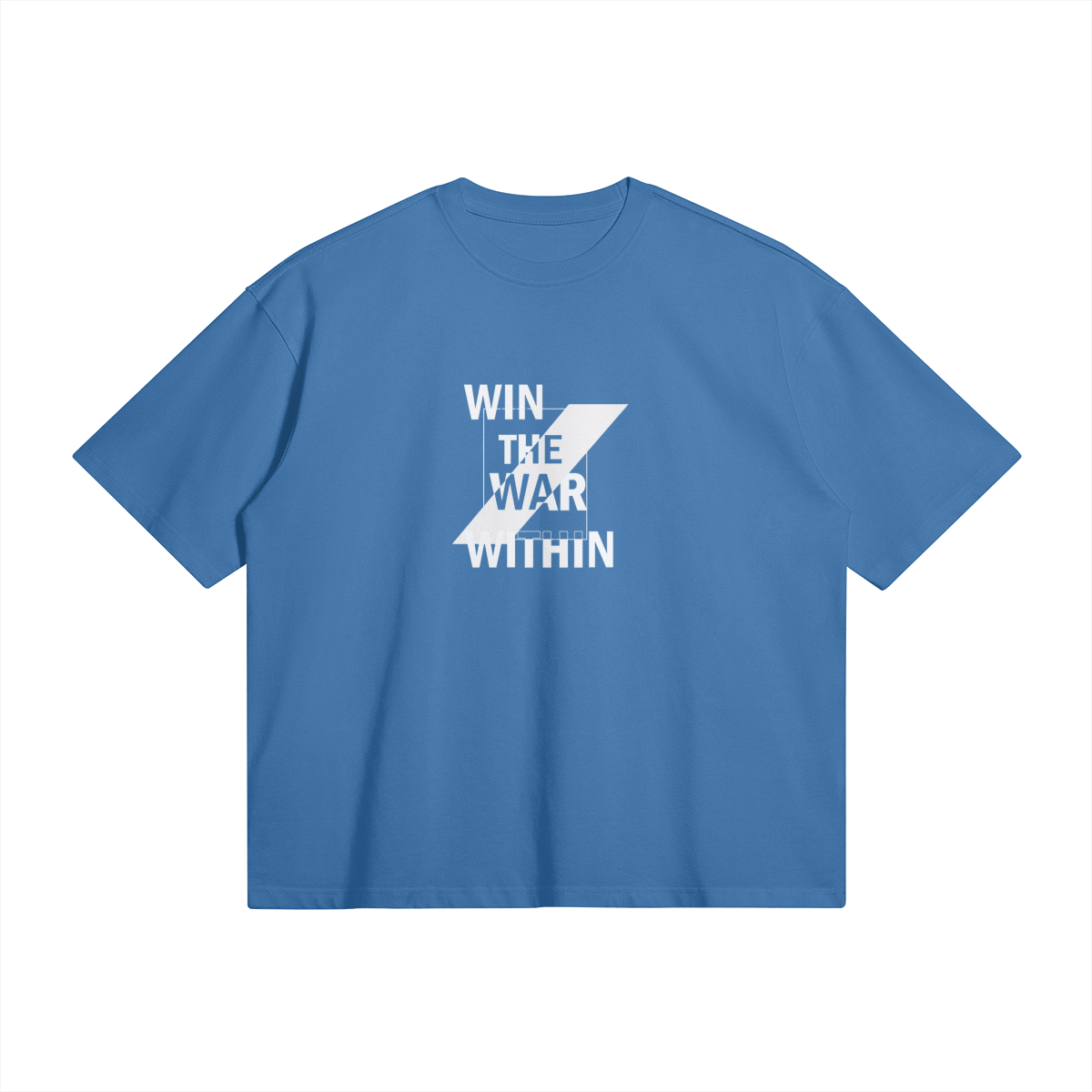 Win The War Within Boxy Oversized T-shirt