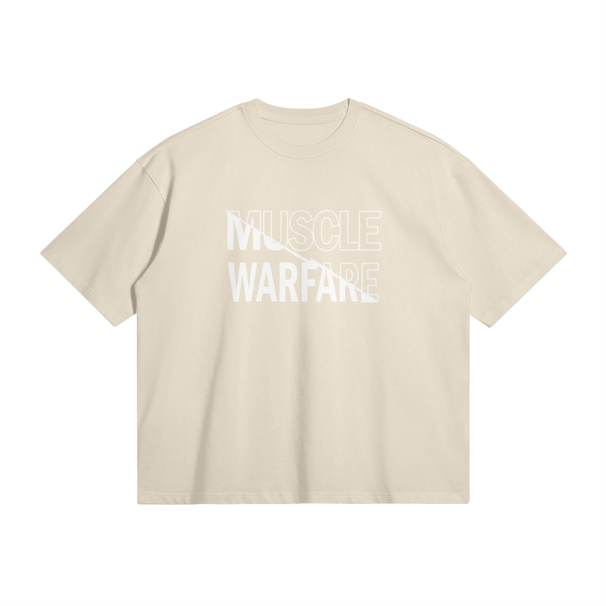 Muscle Warfare Boxy Oversized T-shirt