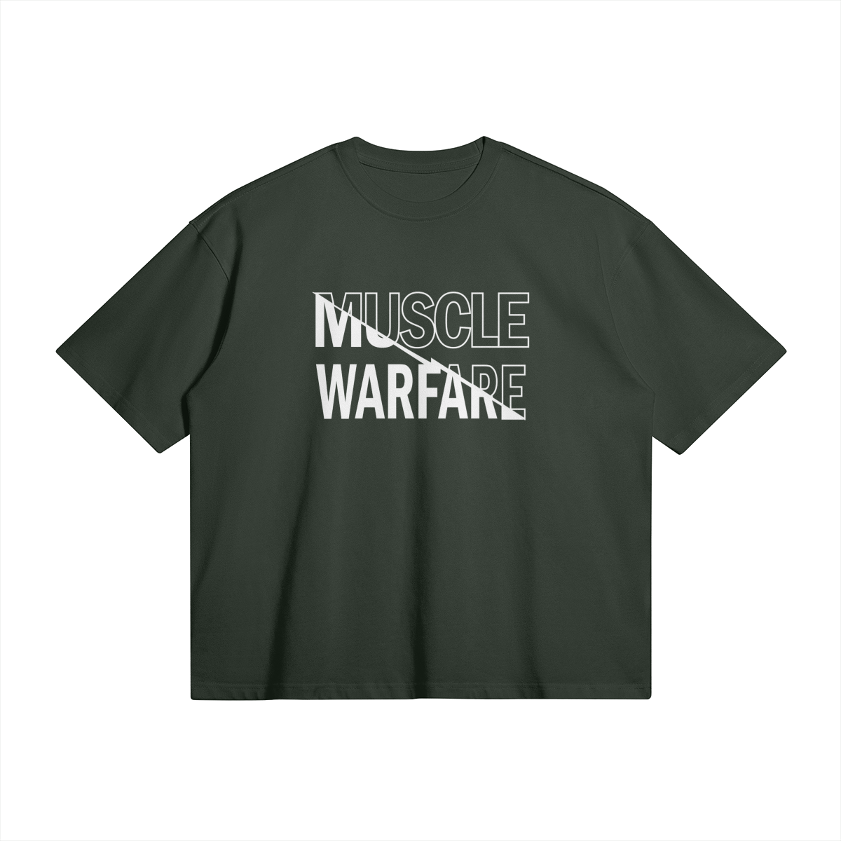 Muscle Warfare Boxy Oversized T-shirt
