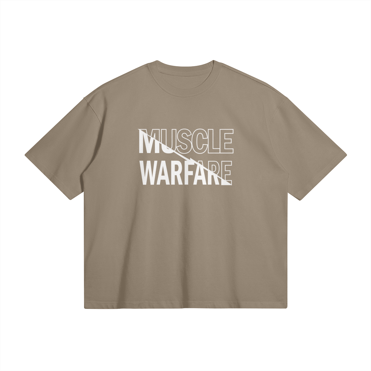 Muscle Warfare Boxy Oversized T-shirt