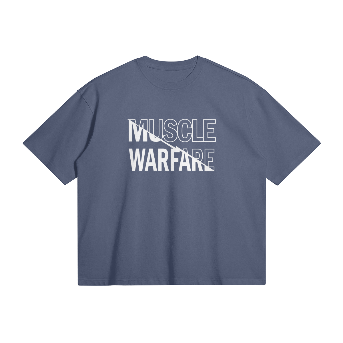 Muscle Warfare Boxy Oversized T-shirt