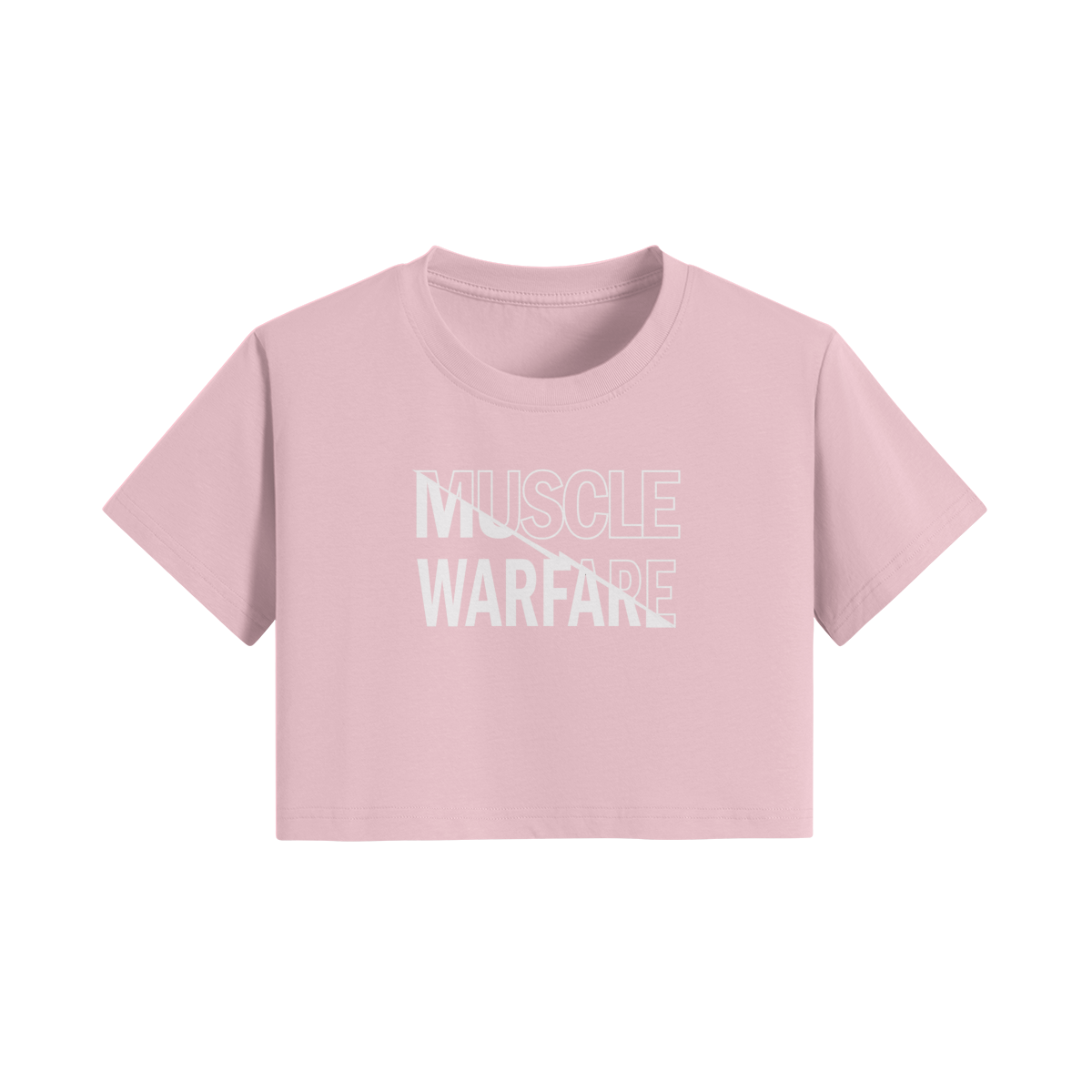 Muscle Warfare Cropped T-shirt