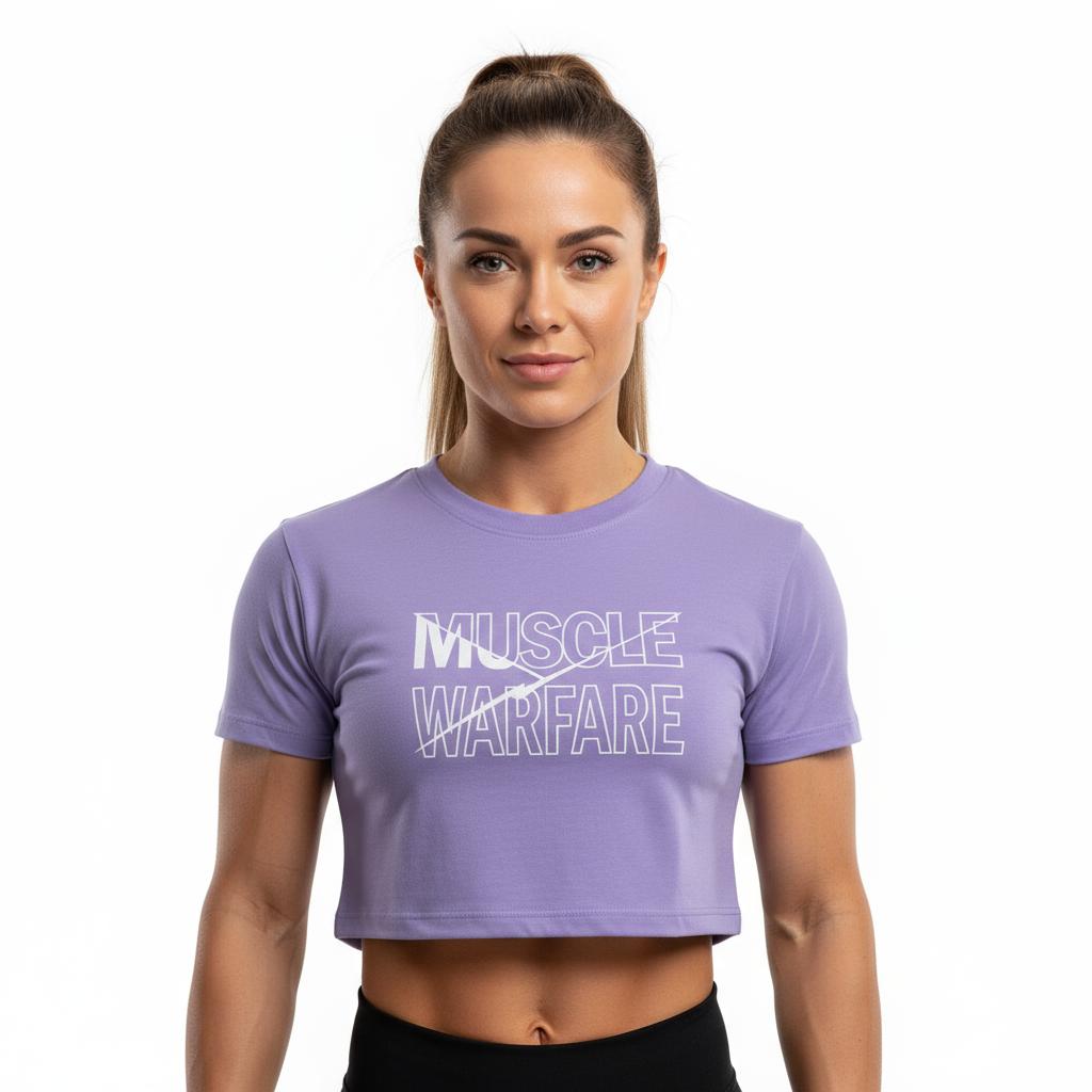 Muscle Warfare Cropped T-shirt