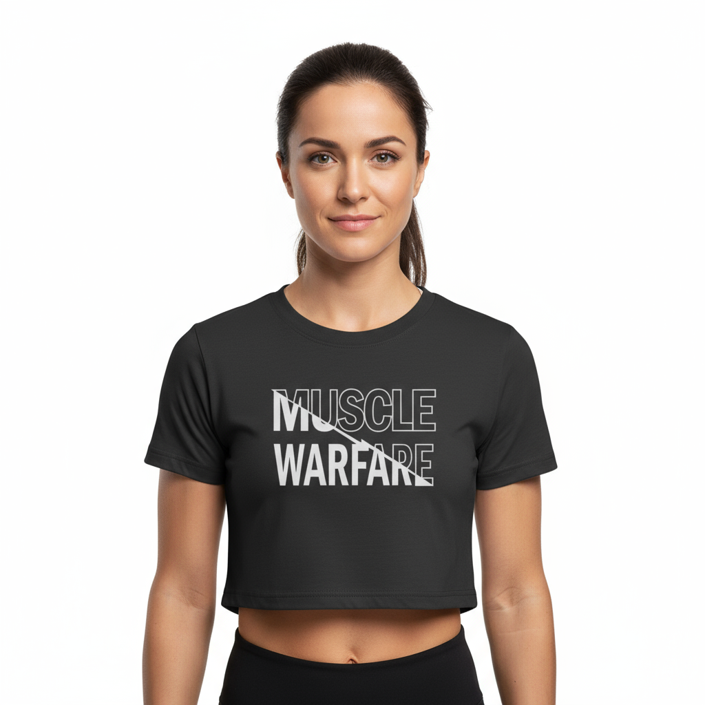 Muscle Warfare Cropped T-shirt