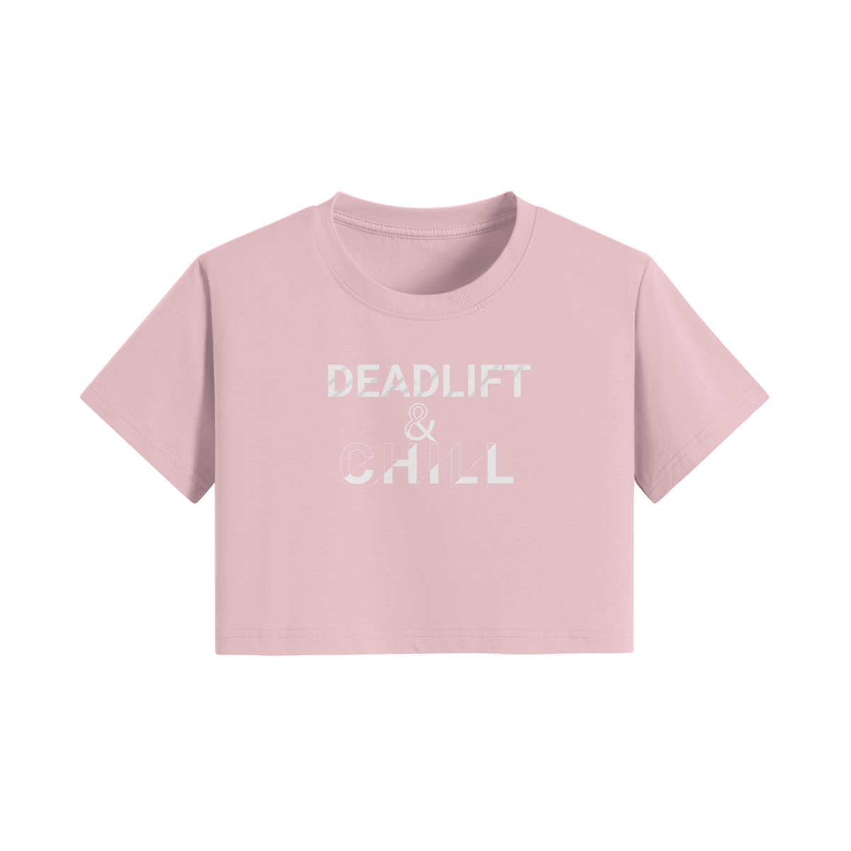 Deadlift & Chill Cropped T-shirt