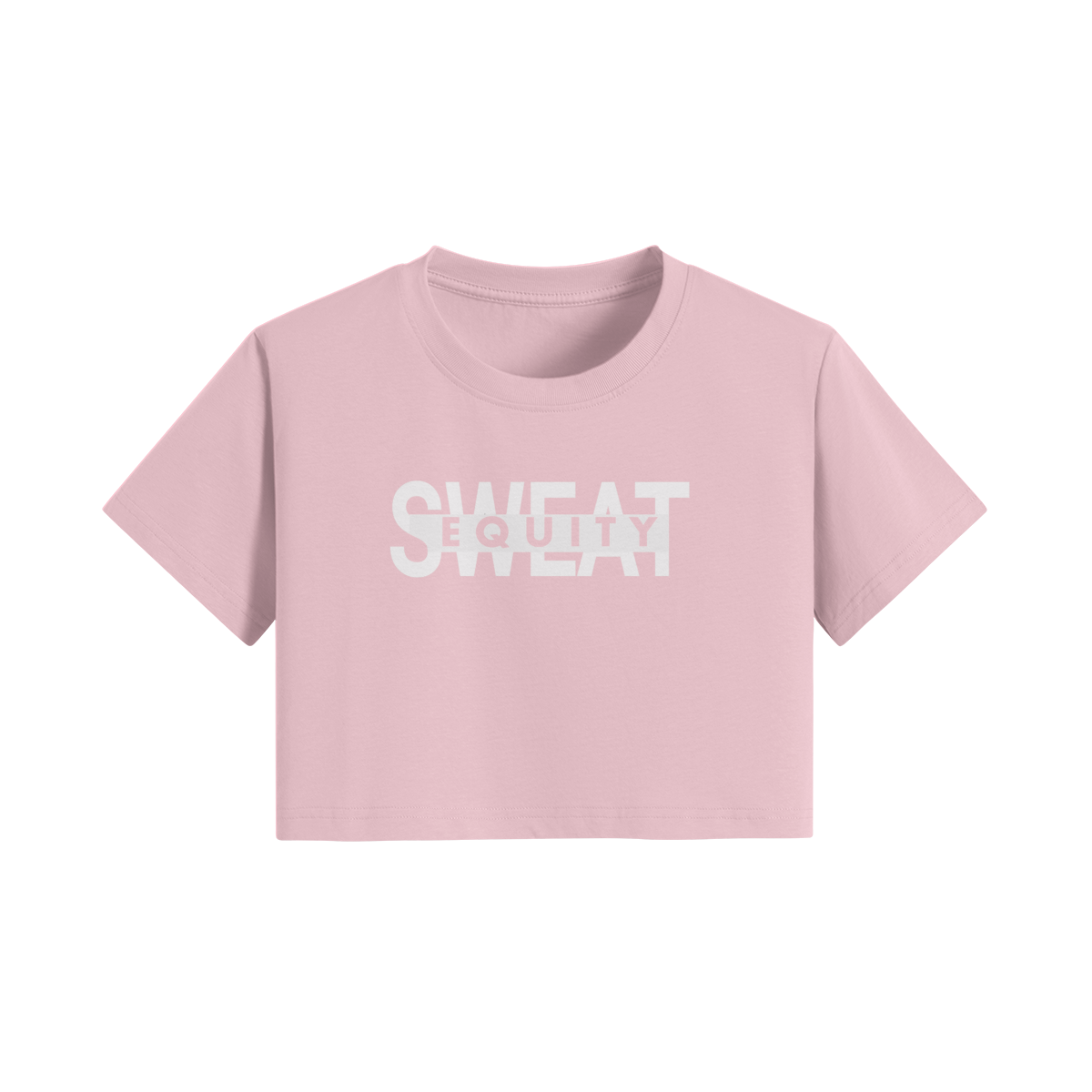 Sweat Equity Cropped T-shirt