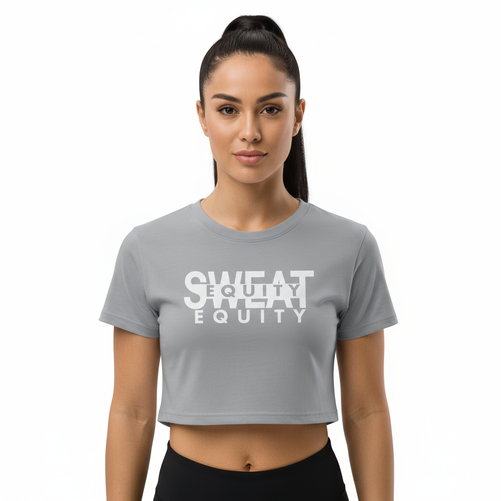 Sweat Equity Cropped T-shirt