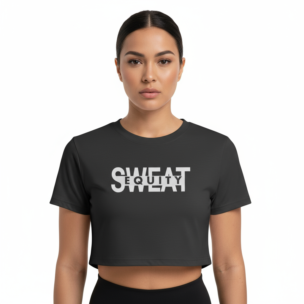 Sweat Equity Cropped T-shirt